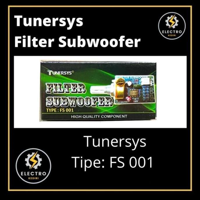 #####] Filter Subwoofer ct TUNERSYS FS 001 | filter sw subwofer CT tunersys FS001