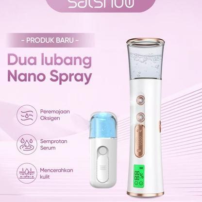 SALSNOW Nano Spray Hydration Device Perawatan Wajah yang Baru Ditingkatkan Melembabkan Pengisian USB