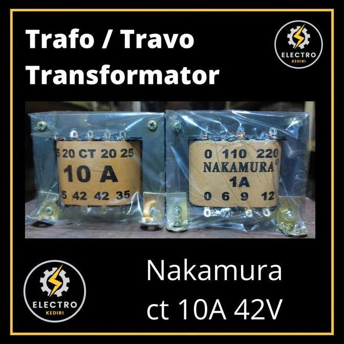 ~~~~~] Trafo 10a ct 42v nakamura | travo 10a ct42v transformer