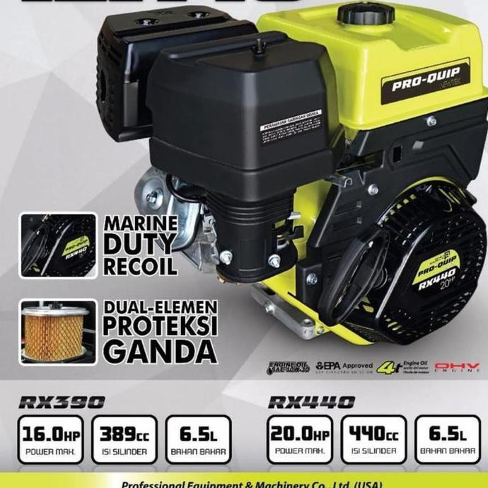 ] Engine Proquip GX440 / Engine 20 Hp Proquip GX 440