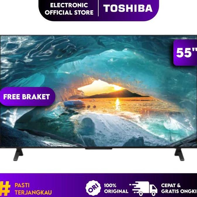 TV TOSHIBA 55" Inch 55m550mp m550mp Qled Smart GOOGLE TV UHD 4k HDR10+