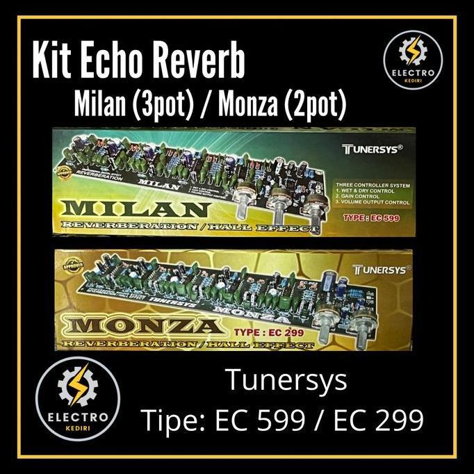 """] Kit Echo Reverb hall effect Tunersys Monza / Milan | EC299 EC599