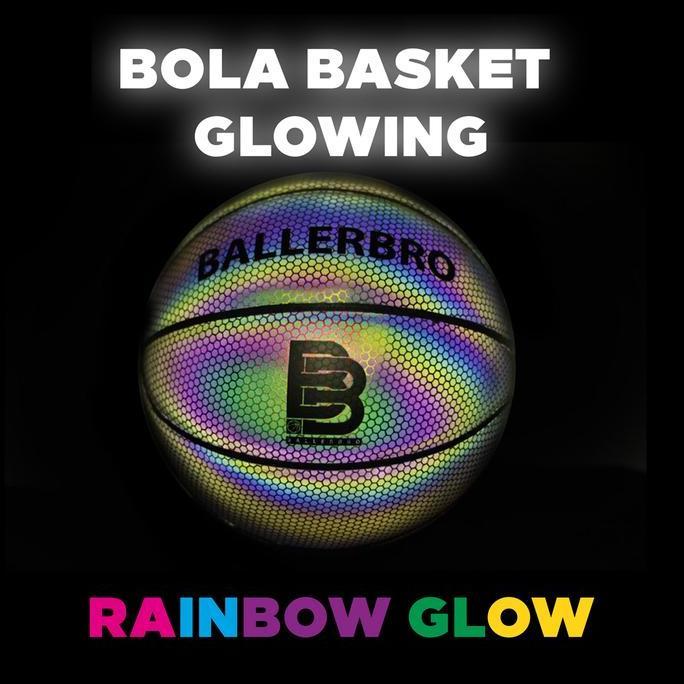 raden_stroom - ballerbro glow ball / bola glow ballerbro - rainbow glow