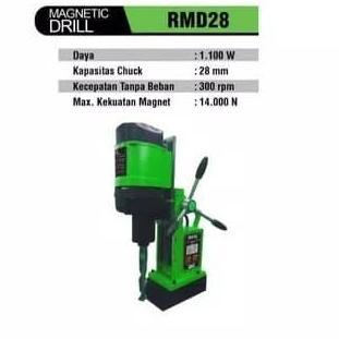 `````````] Ryu Bor Magnet 28mm Ryu Magnetic Drill RMD28 TEKIRO RYU Mesin Bor