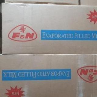 Used- Fn F&N Susu Evaporasi 1 Dus / 48 Kaleng