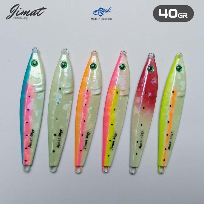 Metal Jig FULL GID Metal Jig Zamve Jimat 40Gr Metal Jig 40Gr Metal Jig 40Gram