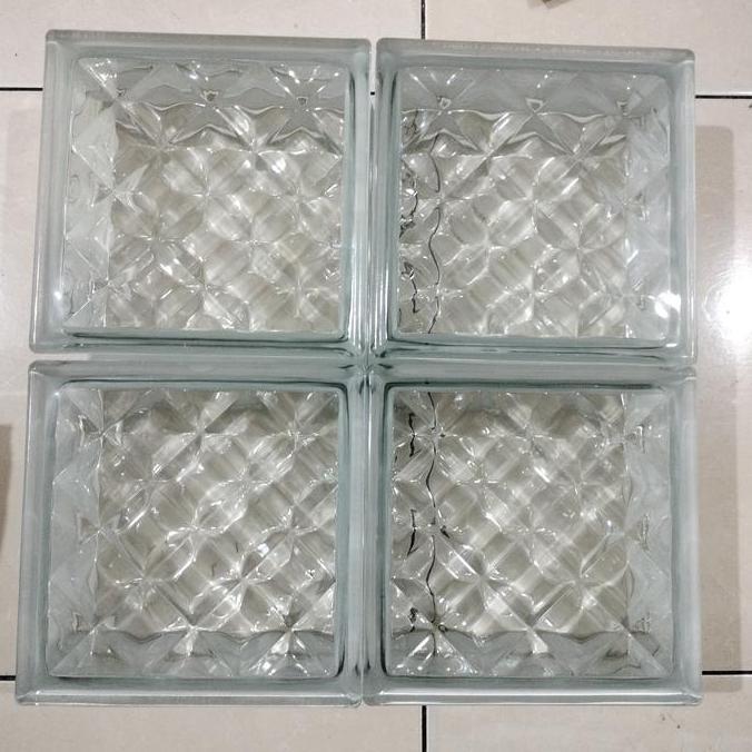 glass block mulia diamond Opal 20x20x10cm