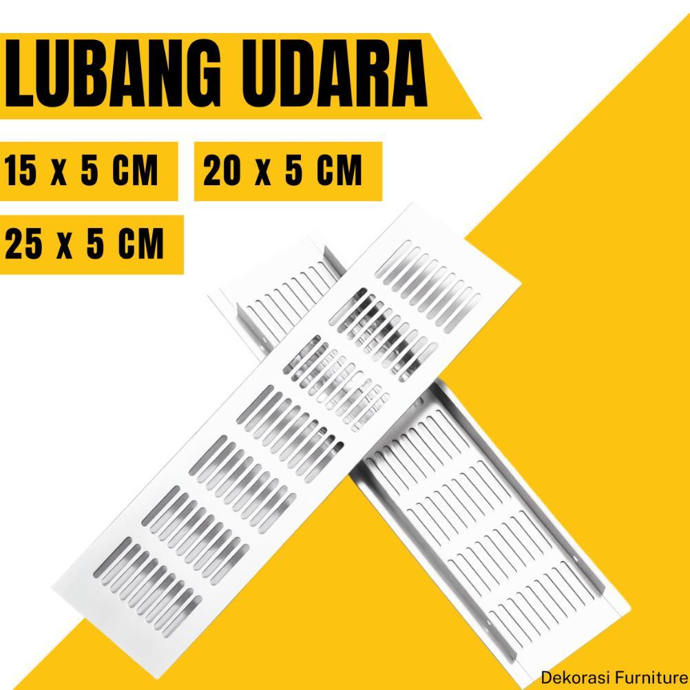 Lubang Udara Hawa Ventilasi Lemari Kitchen Set Alumunium