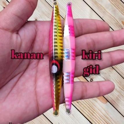 metal jig 60g,80g,100g,150g microjig 60g,80g gid micro jig gid metal jig menyala umpan jig 60g,100g 