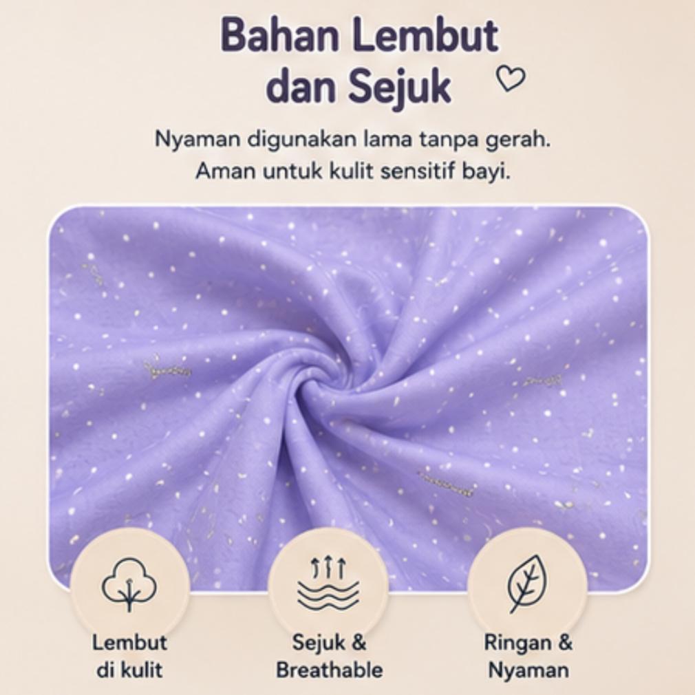 HOT Gendongan Bayi Multifungsi Ring Sling Gendongan Bayi Panjang Ring Sling