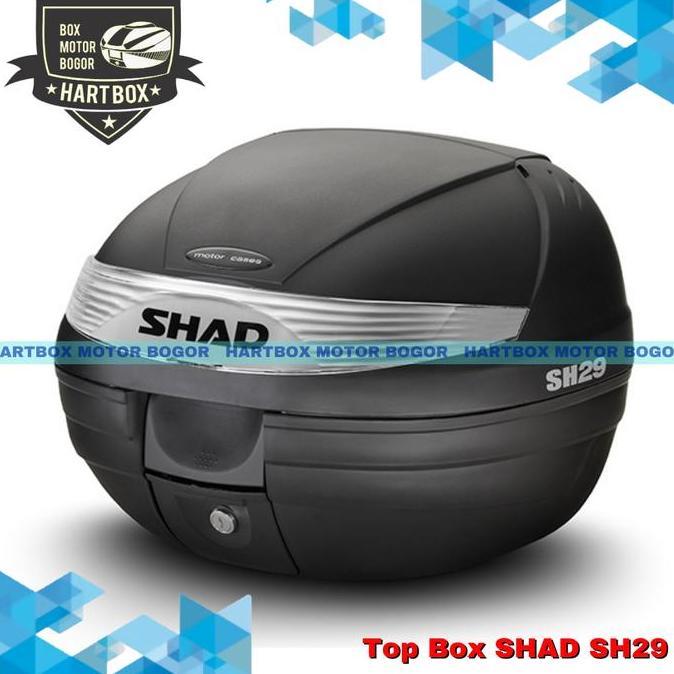Box Motor Shad SH29 | TopBox Original Shad SH 29 Black Box Atas Kecil terlaris
