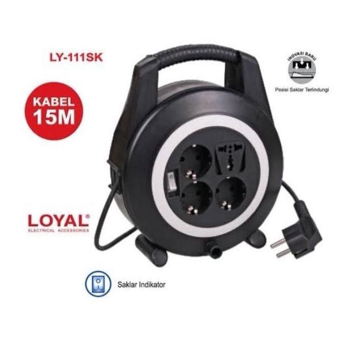 Kabel Roll 10 Meter Lampu Saklar Loyal Yunior