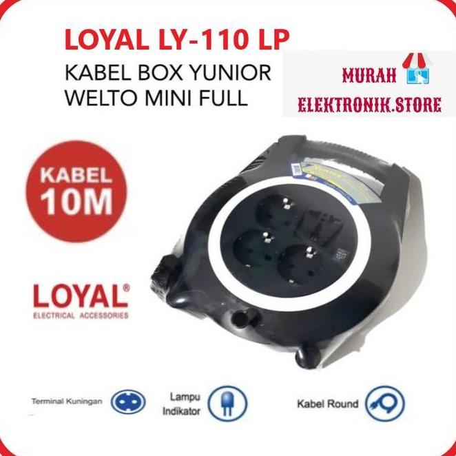 Roll Kabel Loyal Welto Full 10 M Meter 10M Ly 110 Lp
