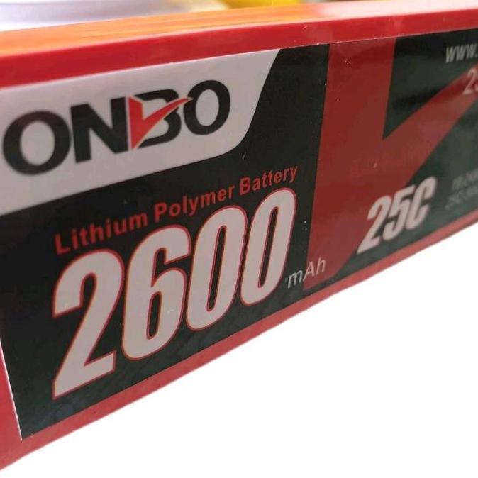 LIPO 2S 7.4V 2600MAH 25-50C ONBO POWER BARU - REMOTE, TOY, CONTROL