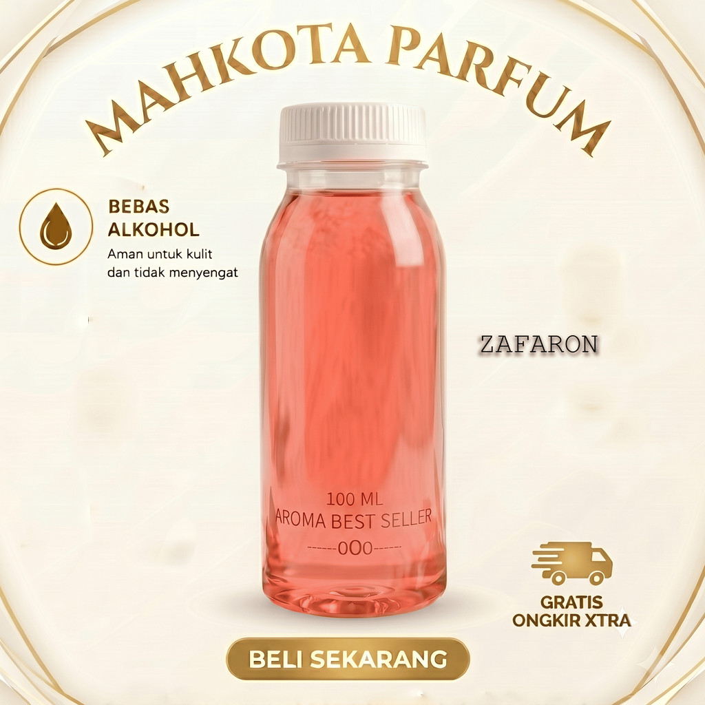 Bibit Parfum ZAFARON 100ml Non Alkohol - Wangi Super