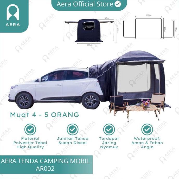 * TENDA CAMPING MOBIL CAMPERVAN AR002 | TENDA CAMPING BELAKANG MOBIL  | TENDA CAMPING MOBIL OUTDOOR 