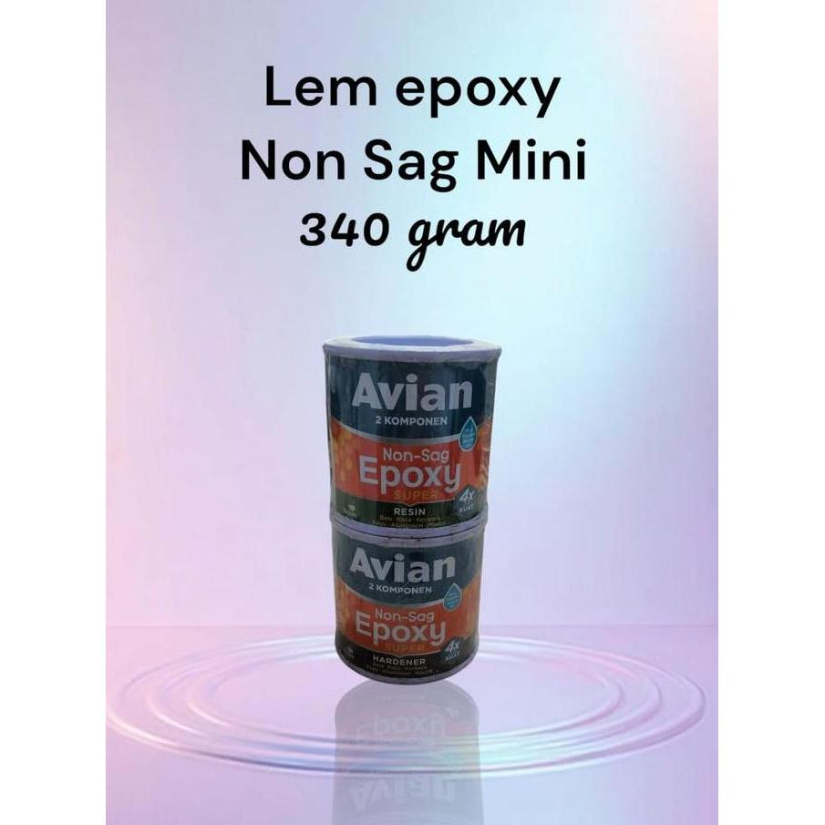 nebuloozter - AVIAN-Lem-EPOXY-Non-Sag-2-Komponen (RESIN+HERDENER), Lem Kapal laut Diskon