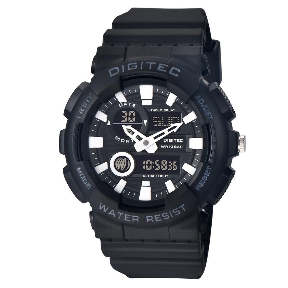 OFFICIAL Jam Tangan Sport Digitec 2185 Digital Analog Pria Original Watch