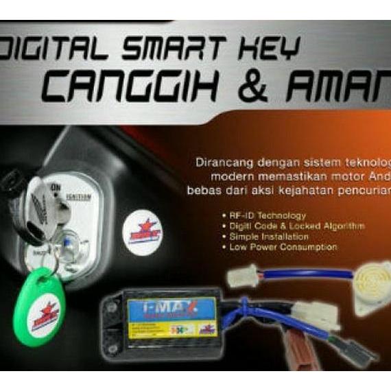Alarm Motor Yamaha NMAX i-Max Digital Smart Key Original