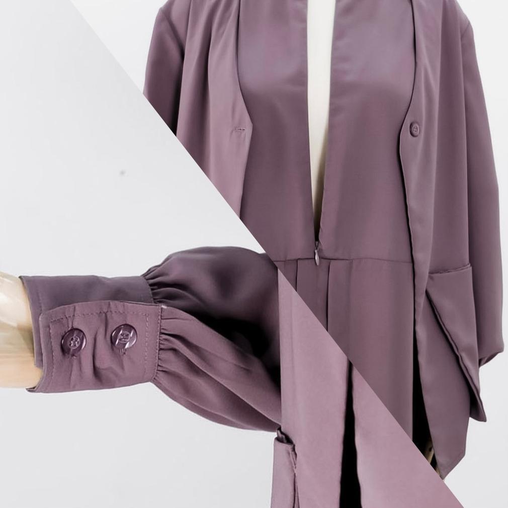 HOT Mininos Natsumi Dress Muslimah Gamis Hijab Syari