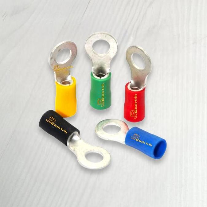 Kabel Skun Ring RF 3.5 - 10 Skun CL Ring Isolasi Skun Kabel 2.5mm - 4mm M10 Tembaga