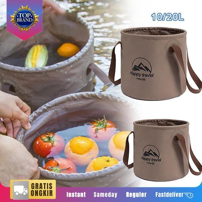 Ember Lipat Portable Jumbo 20 Liter 10 Liter Ember Lipat Camping Serbaguna Ember Lipat Mancing