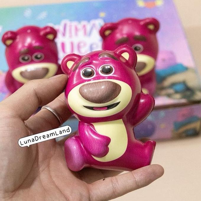 Promo Squishy Lotso Mainan Viral Lucu Gemoy / Squishy Karakter Lotso Viral Cod