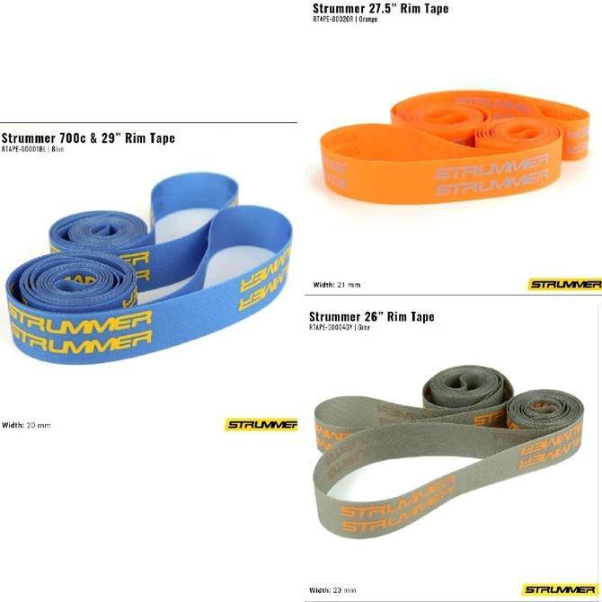 Promo Rim Tape  / Lapisan Rims Velg Strummer 700 26 27.5 Cod