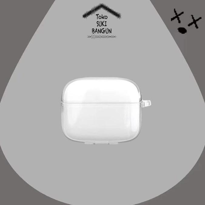 Case untuk Baseus Bowie M2 Silicone CLEAR Transparent TWS Casing Cover Pouch murah