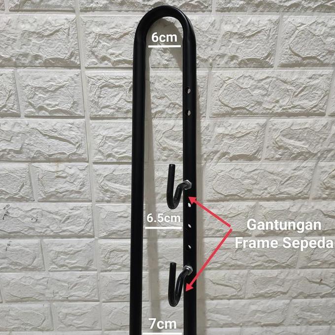 Paddock Jagang Display Standar Sepeda Bike Stand Repair Rak Parkir MTB Federal 26 27.5