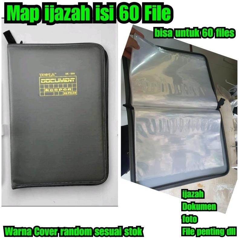 Map Dokumen Isi 60 Map Ijazah Map 60 Files Tas Dokumen