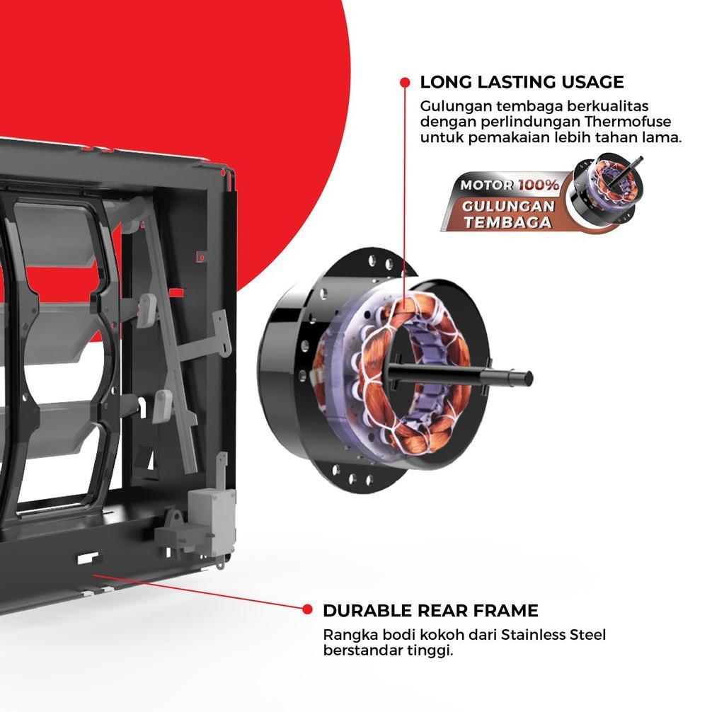 sale MASPION 12 inch Exhaust Fan Kipas Angin Hexos Tembok Dinding MV-300 NEX
