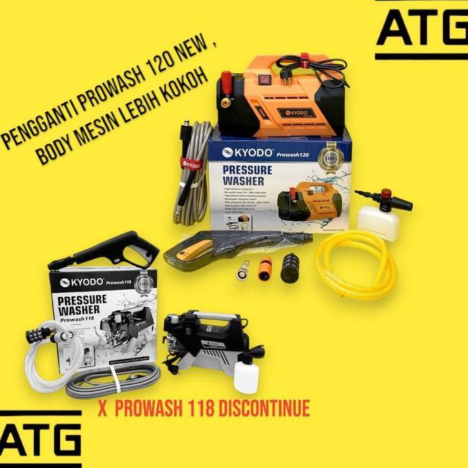 // MESIN CUCI AC MOTOR MOBIL - KYODO PROWASH 118 / PRESSURE WASHER KYODO //