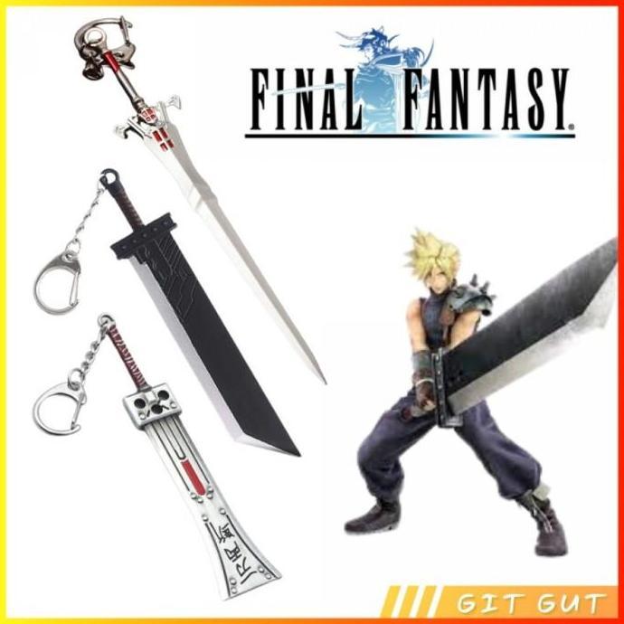 Keychain Gantungan Kunci Final Fantasy Buster Fusion Sword Collection