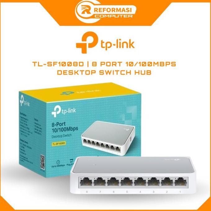 Tick- Tp- 8-Port Switch Hub Tl-Sf1008D Sf 1008 D 1008D