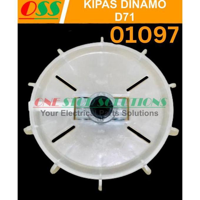Kipas Dinamo Kipas Motor Kipas Pendingin External Fan Dinamo D71 Diskon