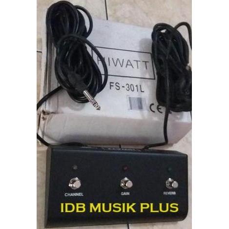 FOOTSWITCH FOOT SWITCH 3 CHANNEL HIWATT FS301 FS 301 ORIGINAL