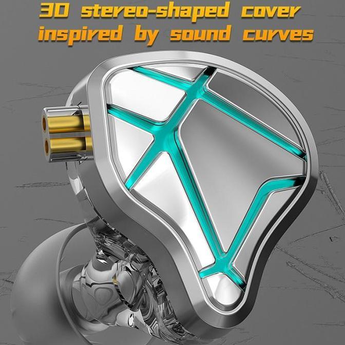 KZ ESX 10th anniversary BassHead Earphone with Mic - Garansi Resmi