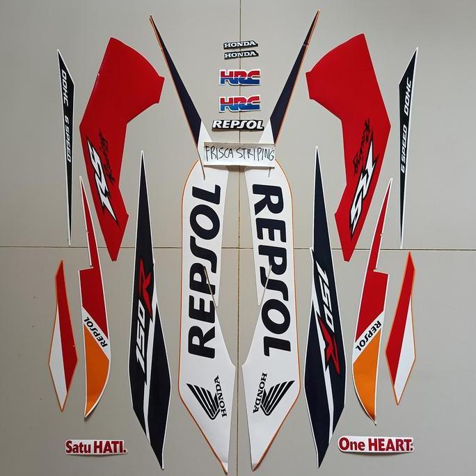 striping stiker Sonic RS Repsol