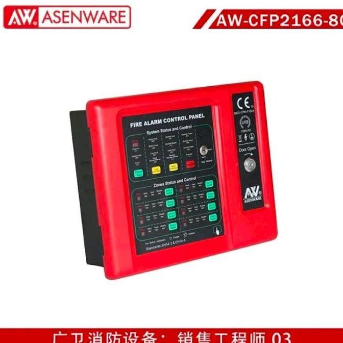 HARGA DISC - panel 8 zone asenware fire alarm 8zone mcfa conventional bukan hooseki nohmi notifier s