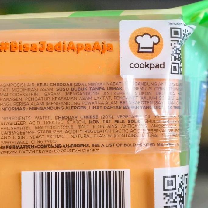 Cow- Keju Meg Serbaguna Orange 20 Slice / Keju Slice Orange Meg Serbaguna 20 Slice / Red Cheddar Sli