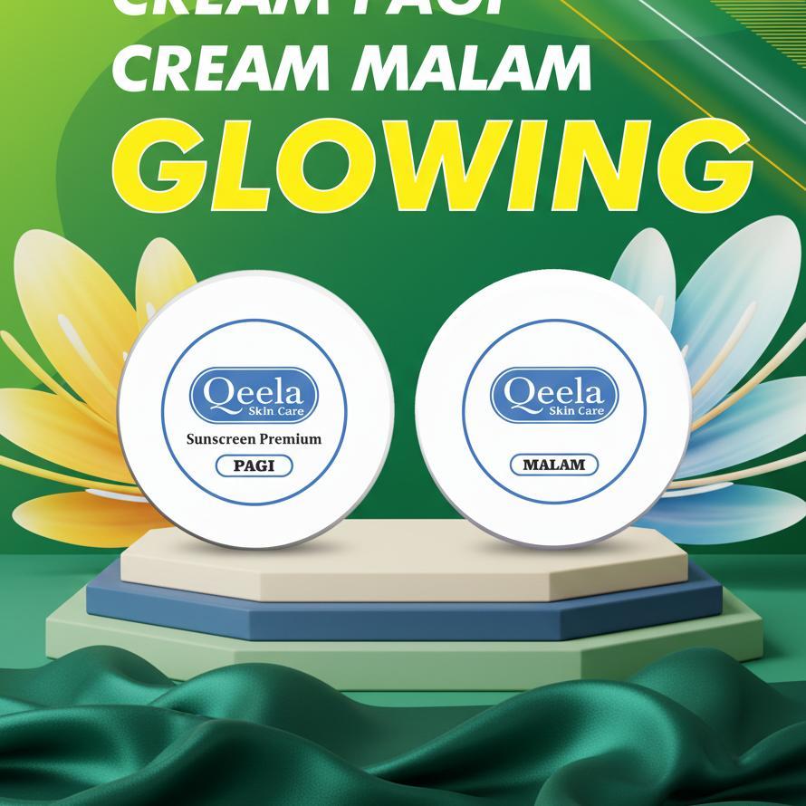 Krim Siang Dan Malam Glowing / Cream Glowing Bpom / Krim Glowing Siang Malam