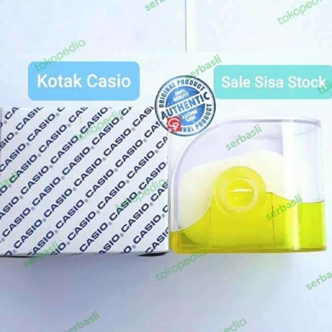 Ready KOTAK BOX JAM TANGAN CASIO MIKA TRANSPARAN KADO HADIAH