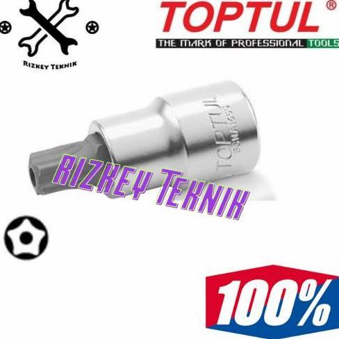 NEW KUNCI PENTACLE BIT Socket T40 segi 5 / Bintang 5 T40 TOPTUL BCNA0840