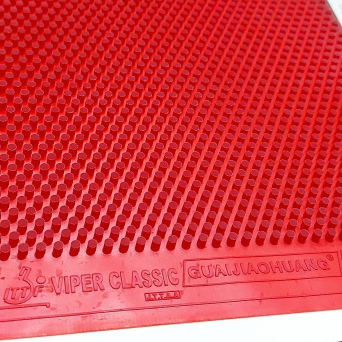 TERBARU - karet pingpong bintik panjang VIPER CLASSIC versi superblock