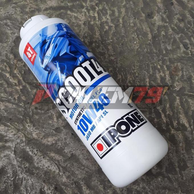 Oli IPONE Scoot4 1Liter 4Tak Oil CRF KLX Dtracker 150 WR 155 Scoot 4