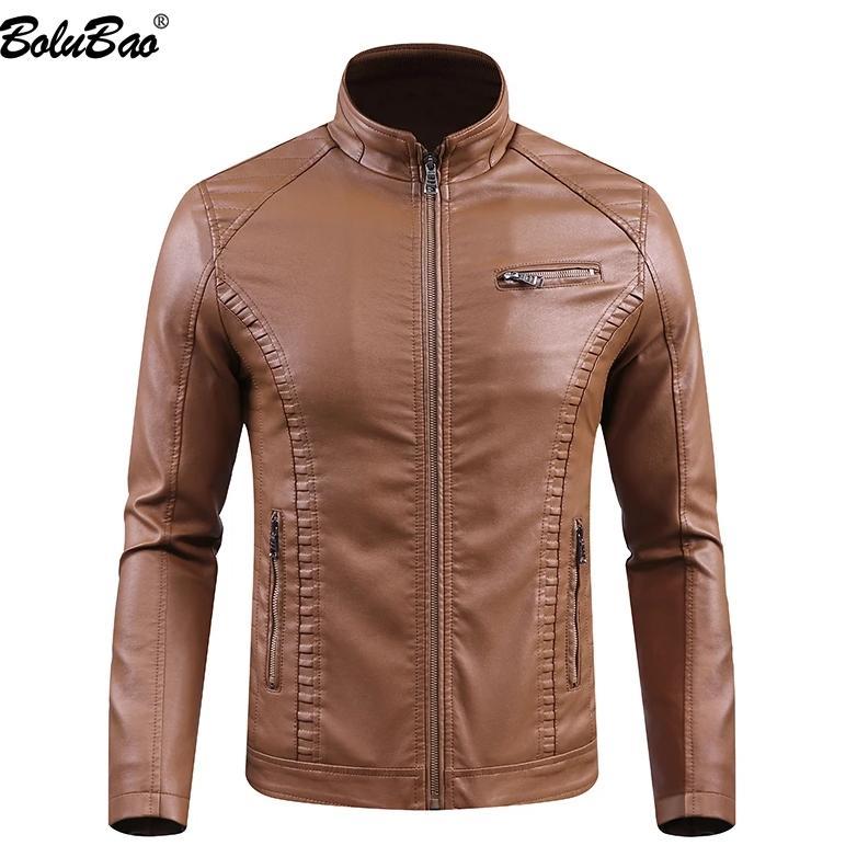 Discount Jaket kulit pria slimpit casual kain keren distro  leather  lembut nyaman waterproof  outdo