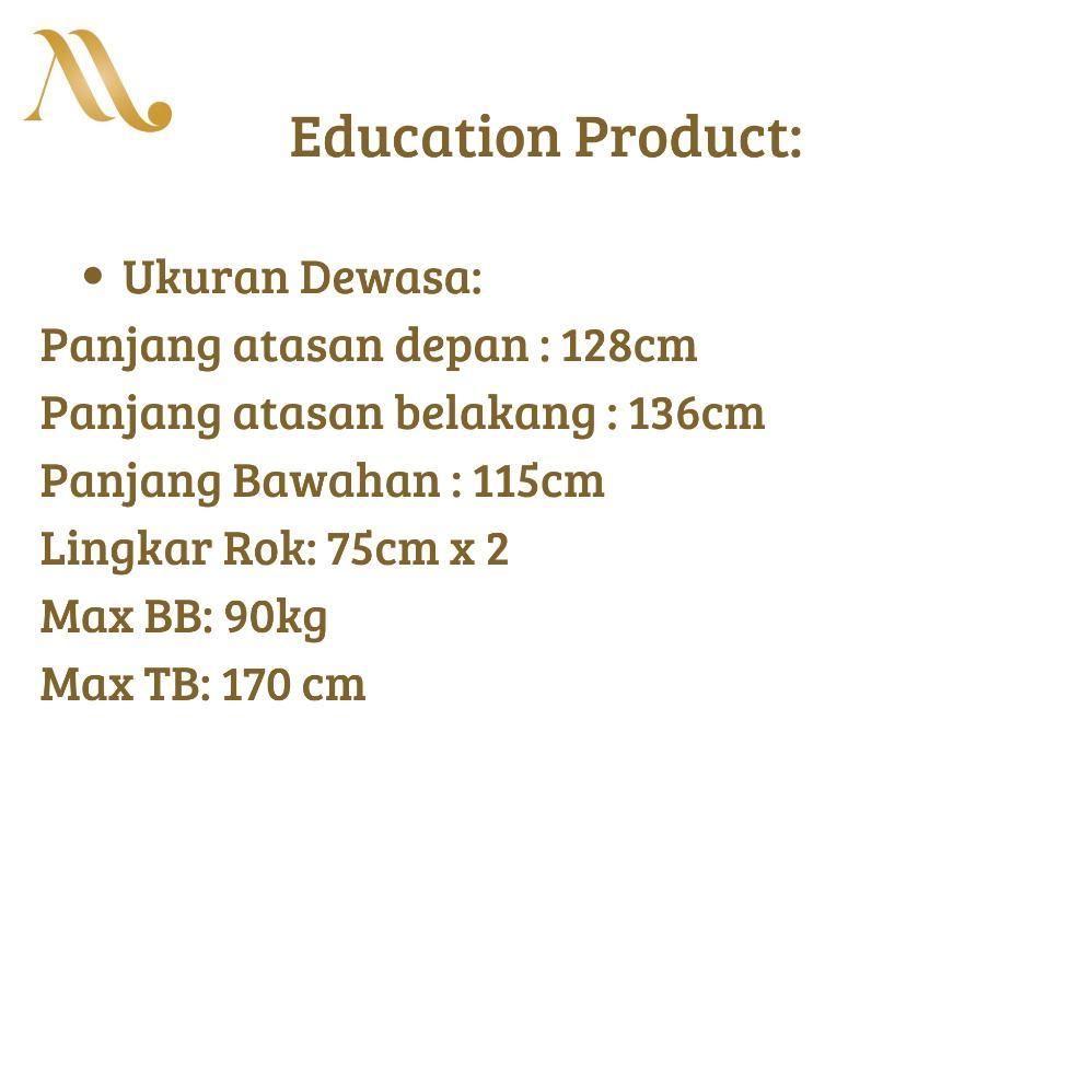 HOT PRODUCT Mukena Syahfa Bordir Padang Katun Anti UV Jumbo Premium by Modysha