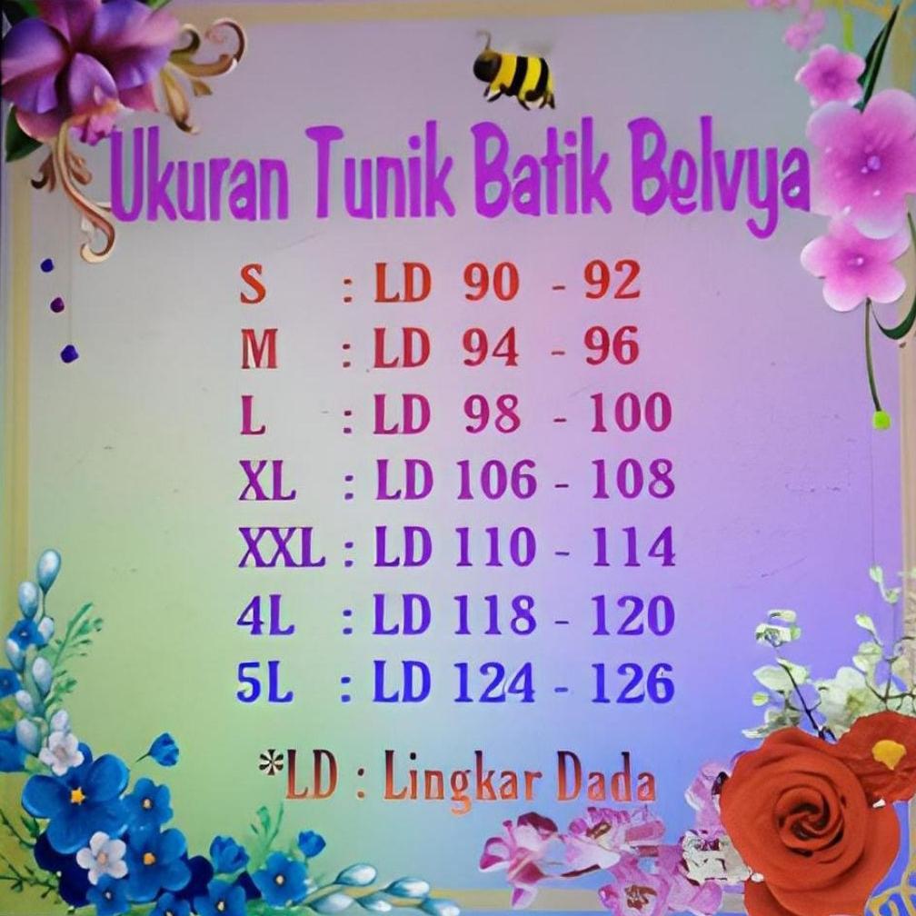 HOT DEALS 12 MOTIF TUNIK BATIK FULL FURING TRIKOT / DRESS BLOUSE GAMIS WANITA KATUN PREMIUM / ATASAN