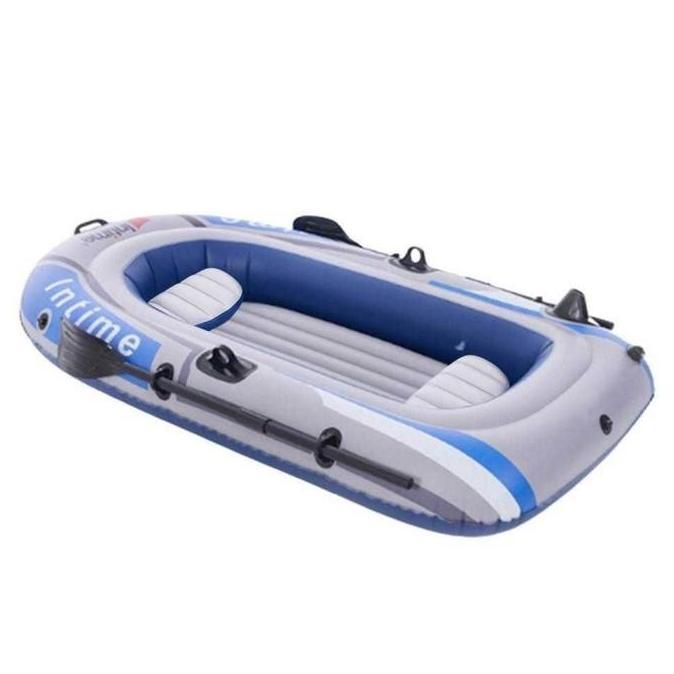 INTIME 400 Perahu Karet Mancing Inflatable Fishing Boat 4 Person